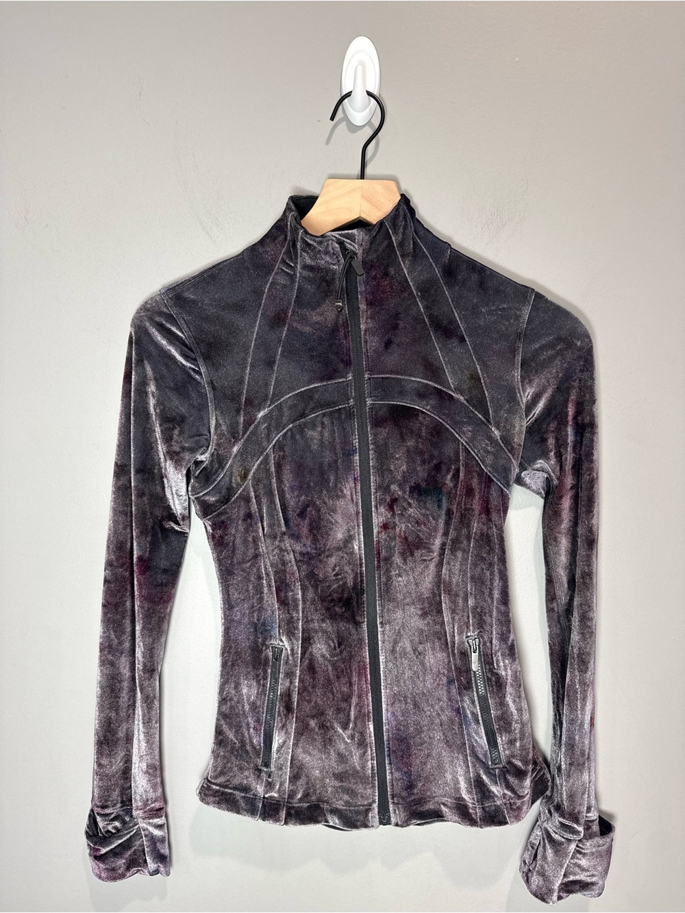 Lululemon Define Jacket Velvet Interstellar Dark Grey Multi Size 4